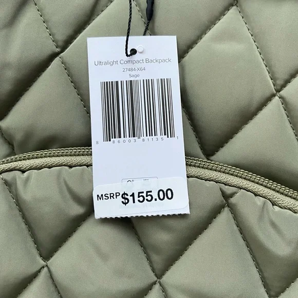 Vera Bradley Ultra Light compact book bag - Picture 3 of 3